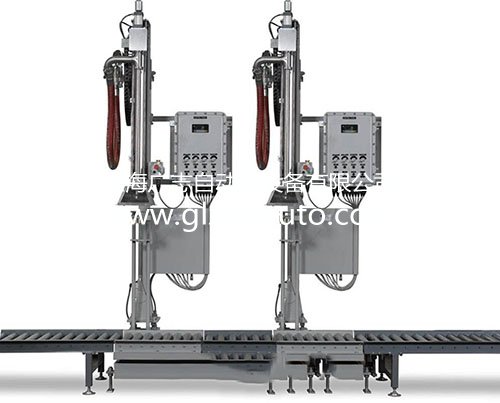 半自动化工液体双工位灌装机